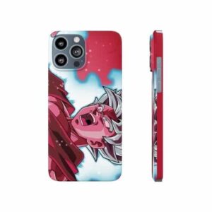Dope Goku Saiyan Form Red Aura Dragon Ball Z iPhone 13 Case