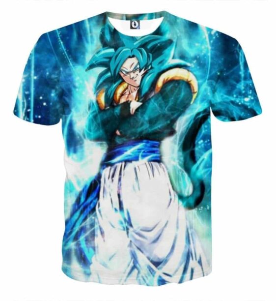 T-Shirt Dragon Ball Super "Goku en Super Saiyan Blue Kaioken 4"